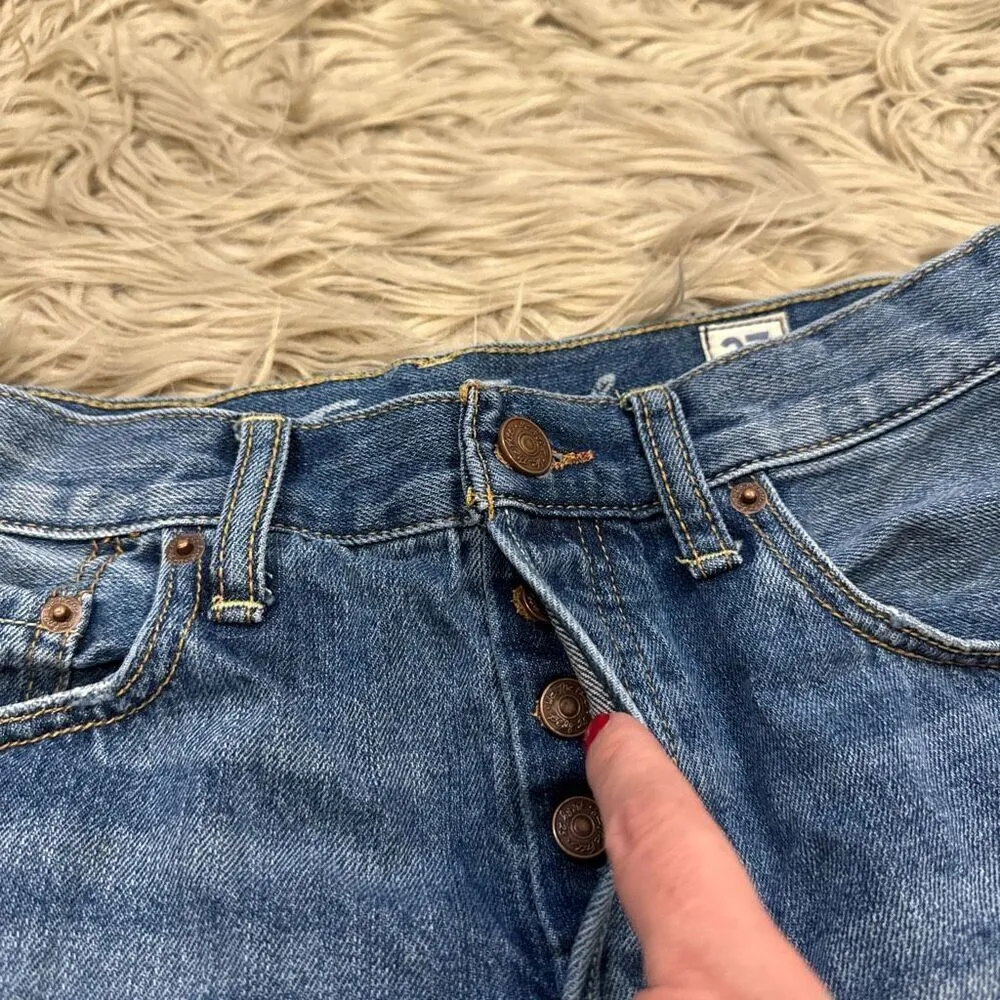 We the free denim shorts size 27 - Image 2