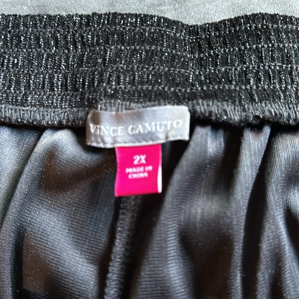 NWT Vince Camuto Elegant Black Velvet pants - Image 5