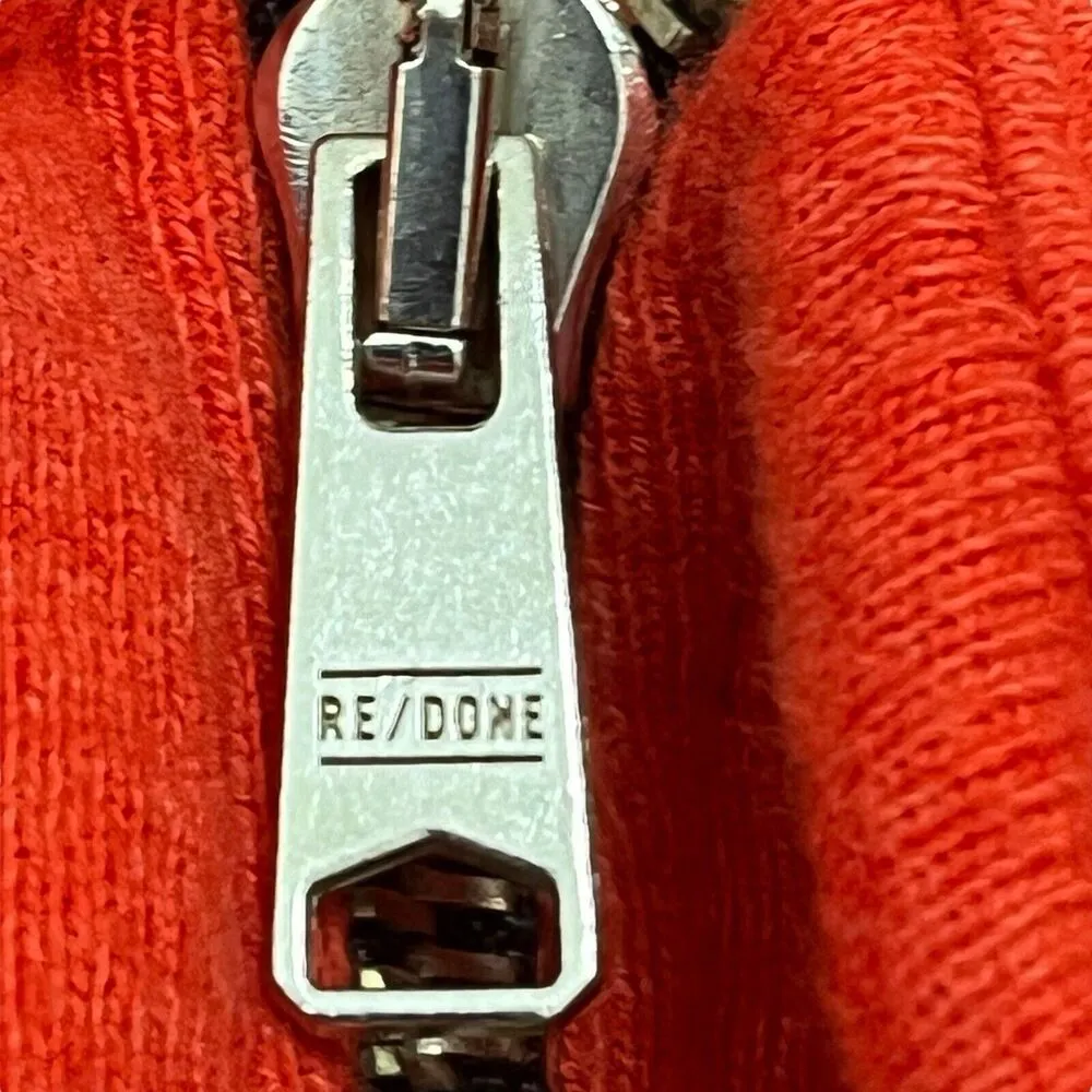 Re/Done Originals Track Flare Sweatpants In Red Women’s Size M - Image 8