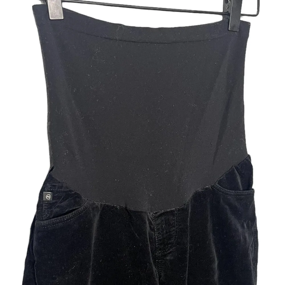 A Pea in a Pod X AG Adriano Goldschmied Farrah Skinny Velvet Pants Size 29 - Image 3