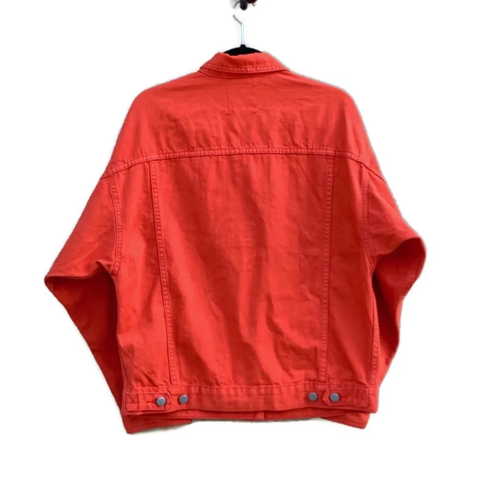 BDG Urban Outfitters Tangerine Denim Boxy Button Jacket Large NWT - Image 4