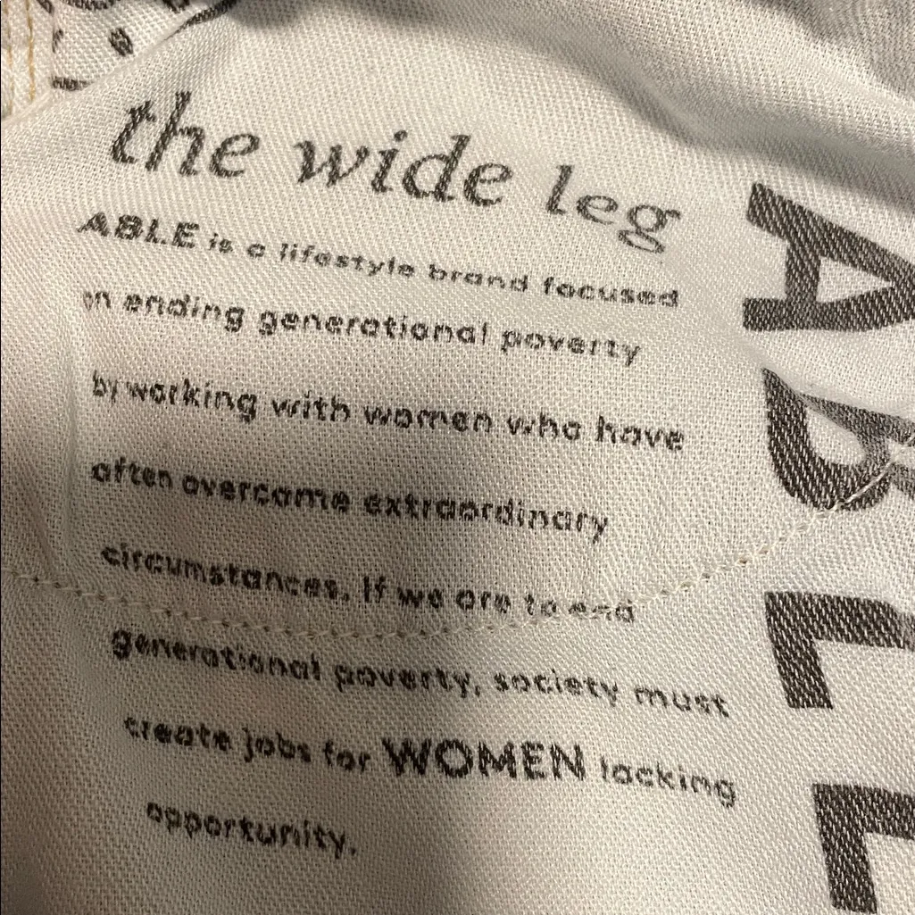 ABLE Holly Kick Flare Jeans size 31X27 Blue - Image 10