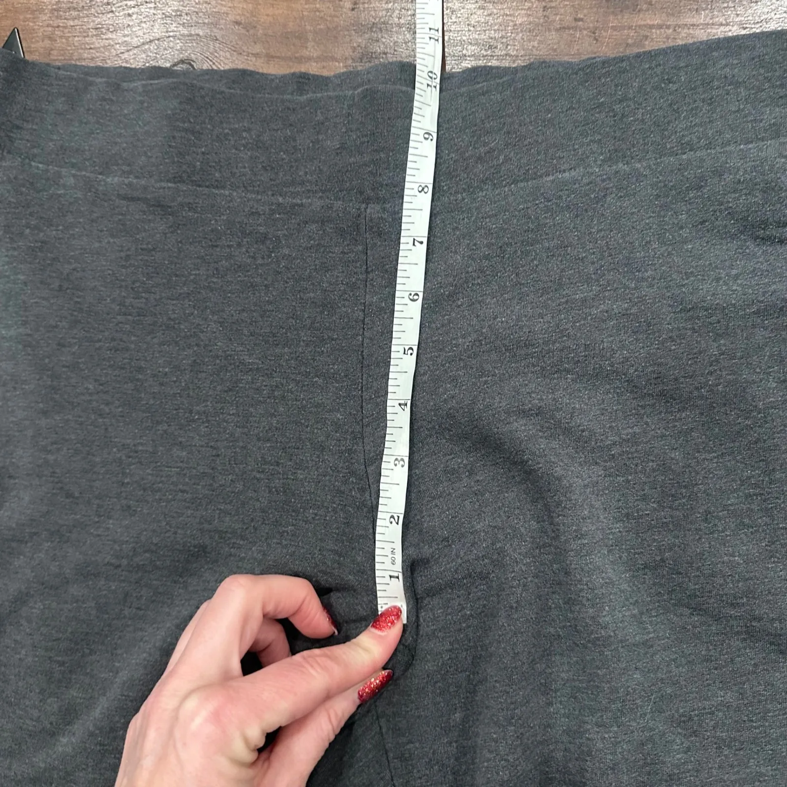 J Jill Lot Ponte Slim Leg Pull On Pants Charcoal Gray Women's Size M Comfort - Image 15