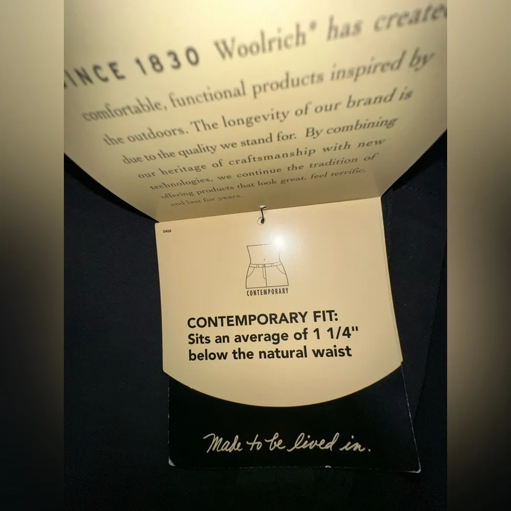 NWT WOOLRICH Women’s Wide Leg Capris. Size 14. - Image 6