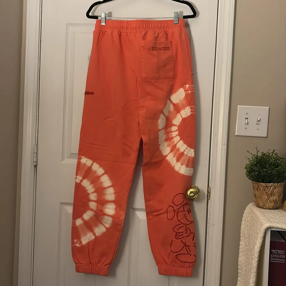 NWT Mickey Mouse Genuine Mousewear Tie-Dye Jogger Pants for Adults – Size Small - Image 11