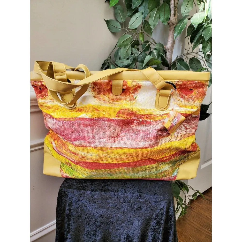 Flavia's Women's Multicolor Polyester Cross Body Stylish Overnight Bag - Image 14