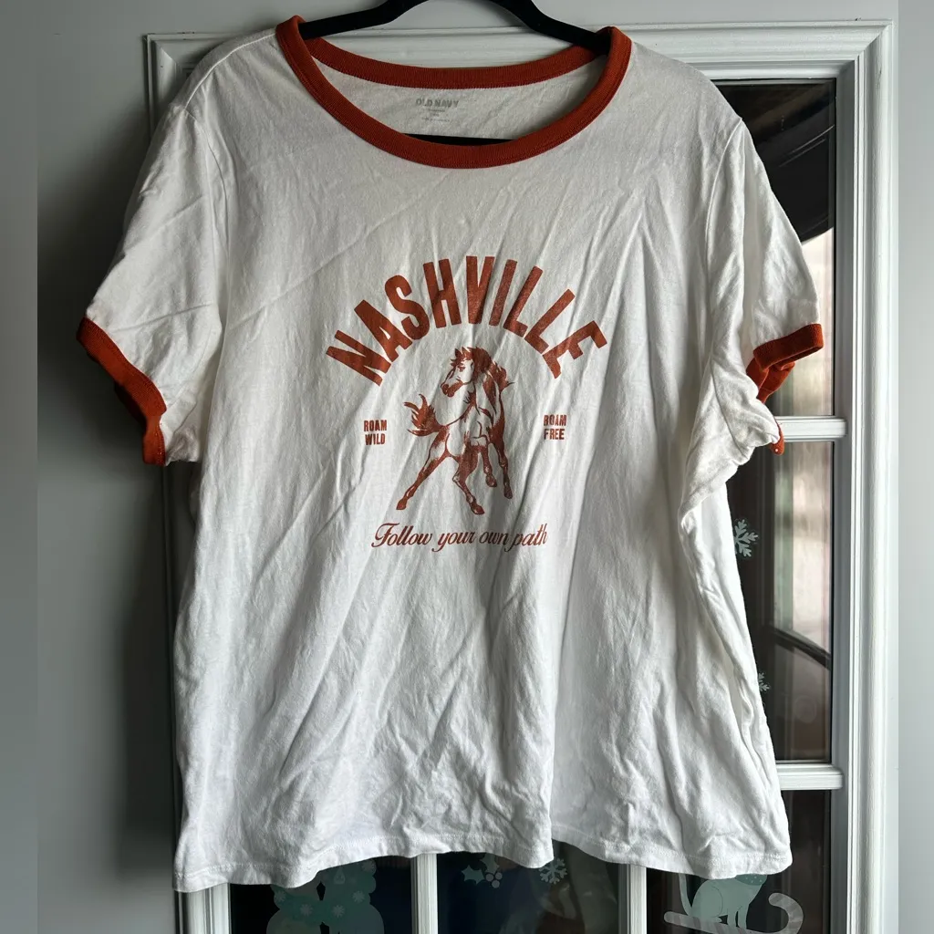 Old navy ringer tee - Image 2