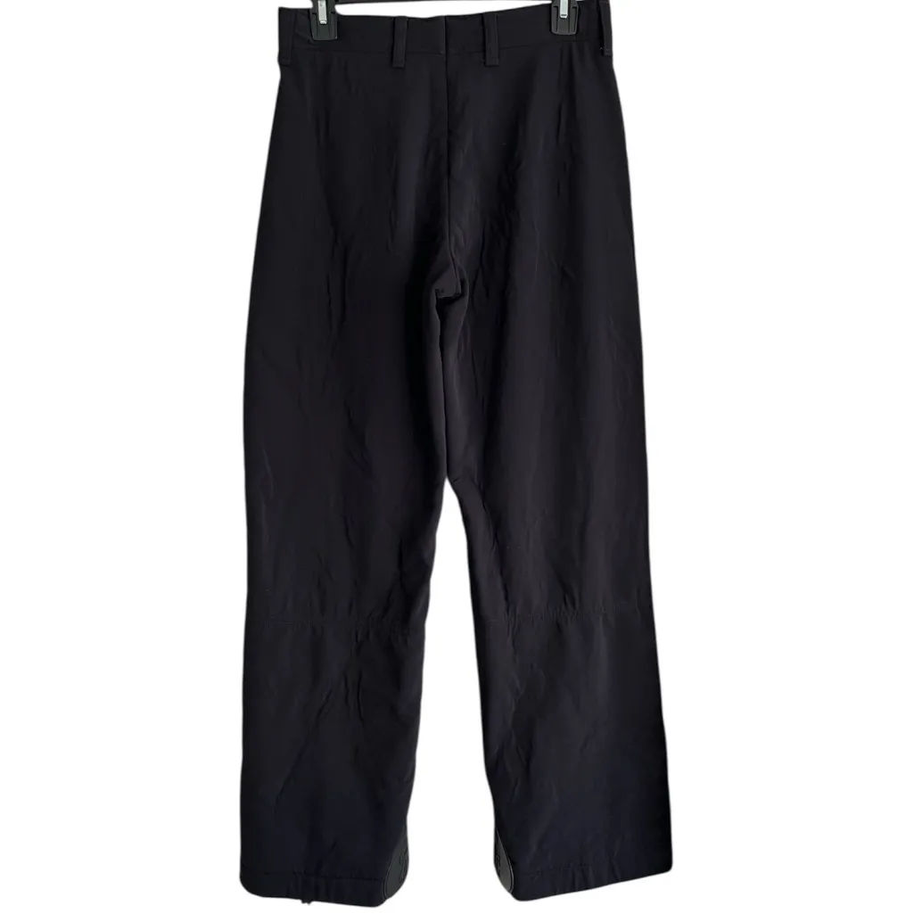 Schoeller Switzerland Women’s AFRC Lined Stirrup Black Ski Snow Pants 10 Regular - Image 2