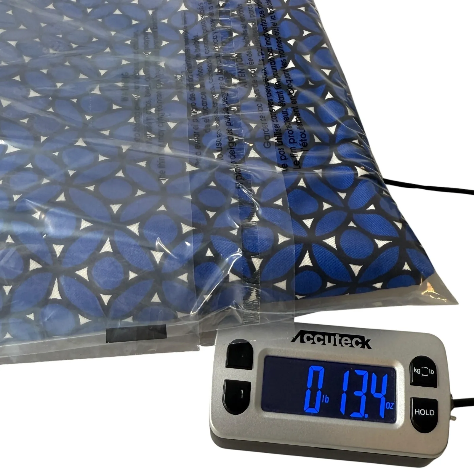 Weekend Max Mara Blue Geometric Cigarette Cropped Pants Size 32 US 10 Designer - Image 13