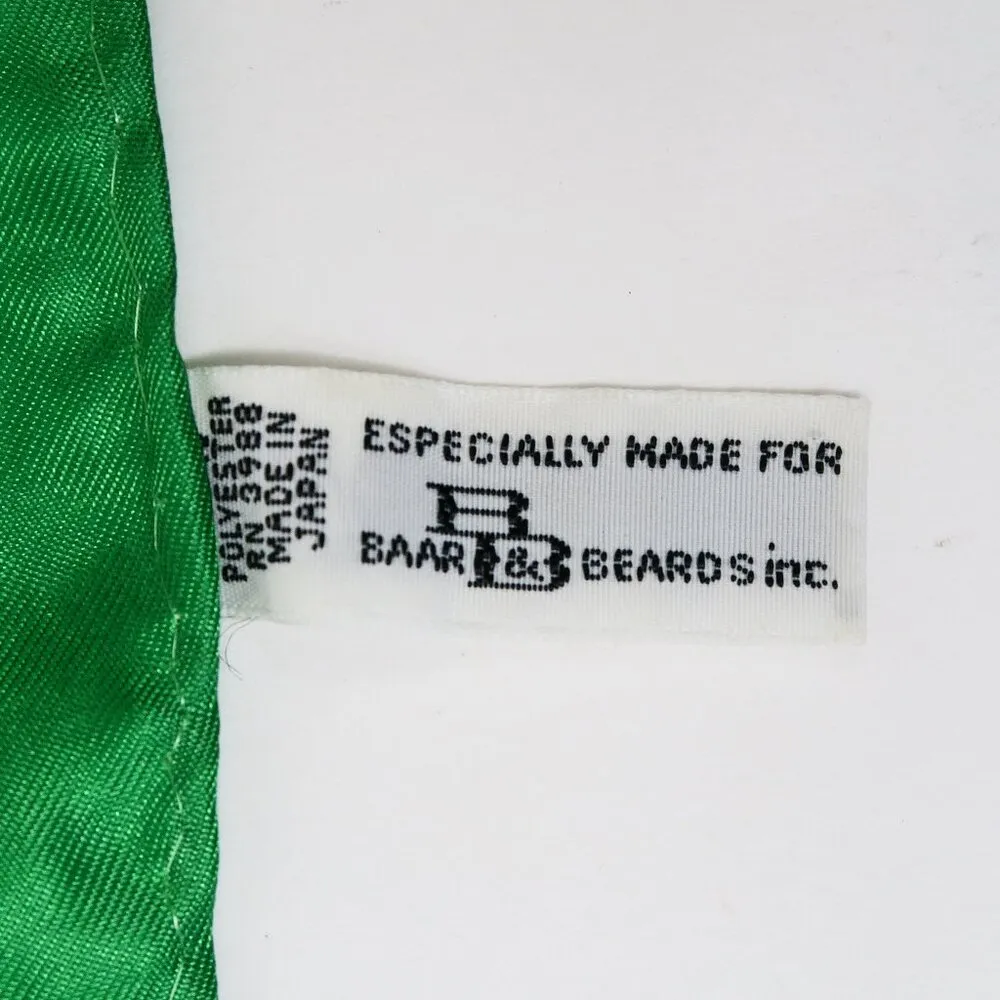 Vintage 70s Mod Green Daisy Floral Scarf Wraps - Image 5