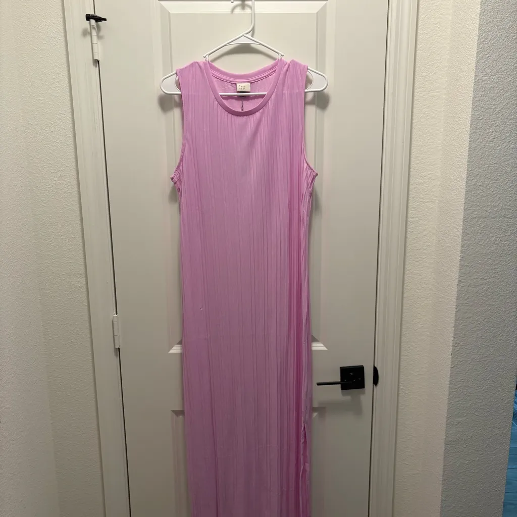 A New Day Maxi Dress Light Purple Size Medium NWT - Image 2