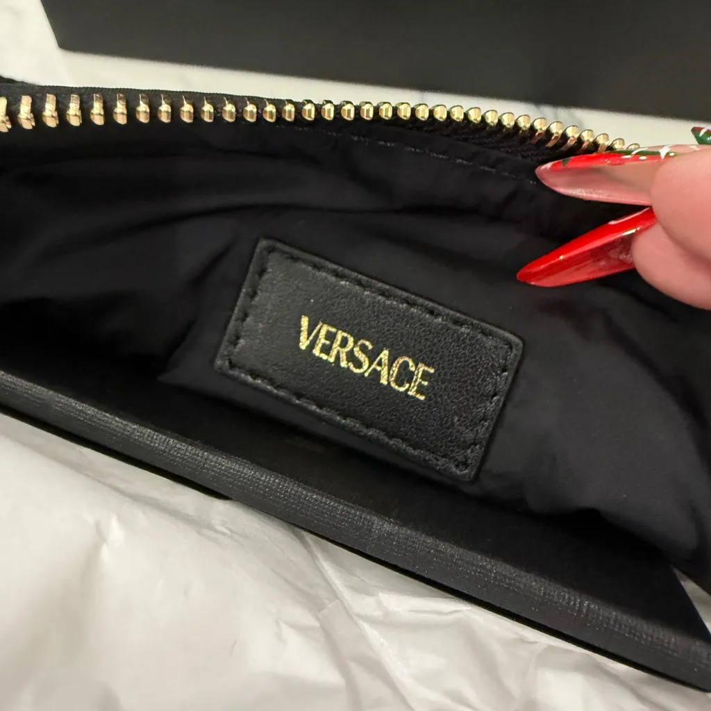 Versace Medusa Nylon Makeup Case - Image 5