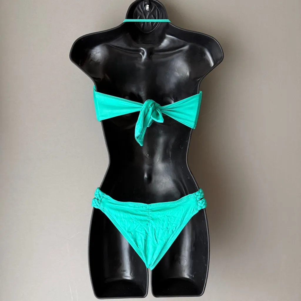 Vitamin A‎ sz M Green Bikini Swimsuit - Image 9