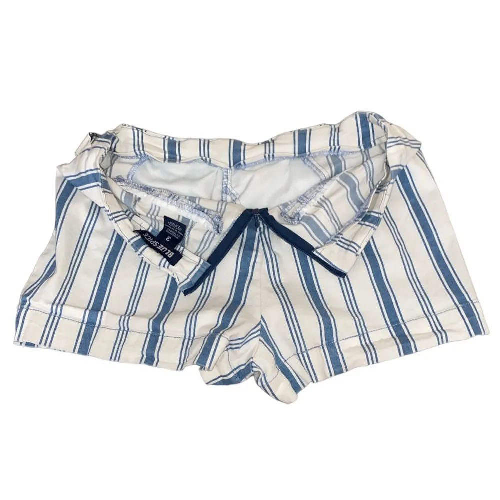 Blue Spice striped shorts size 3 - Image 2
