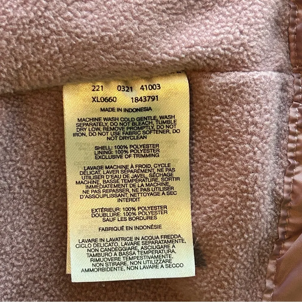 Columbia Purple Hooded Windbreaker Medium - Image 5