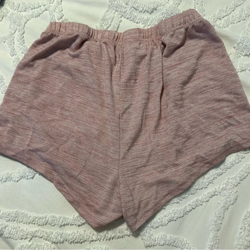 Marled Knit Drawstring Waist Lounge Set Size L - Image 4