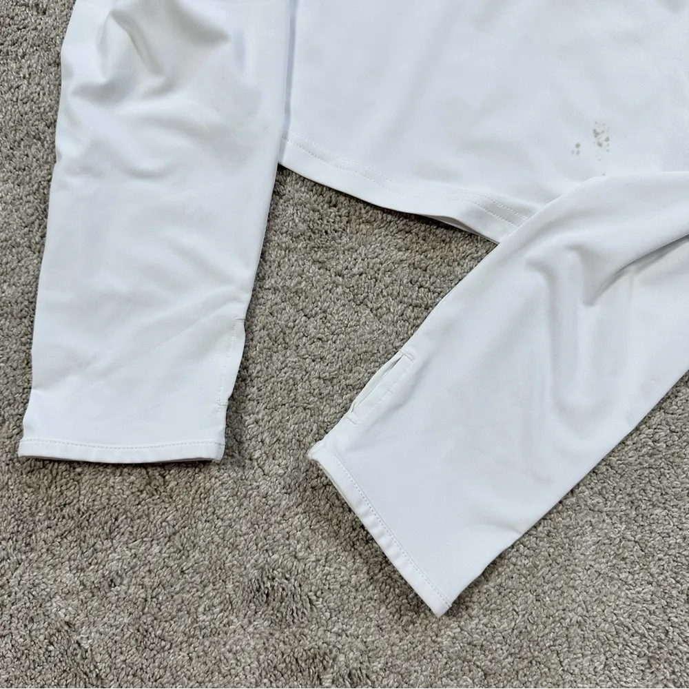NWT Gymshark Women’s Training Crop Longsleeve Shirt Top Activewear in White L - Image 8