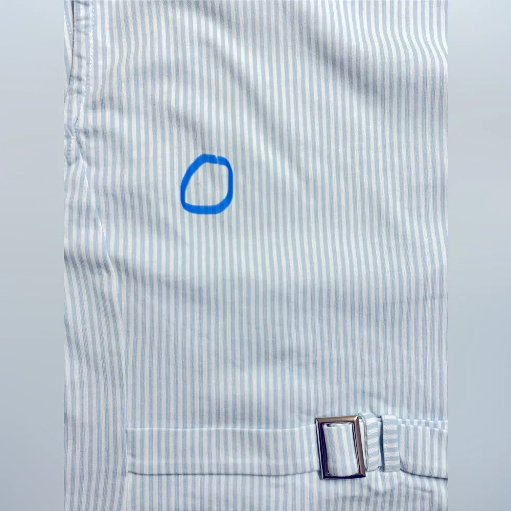 NWT Frankie’s Bikinis Nantucket Vest in Sleepy Stripe Print, size M - Image 8