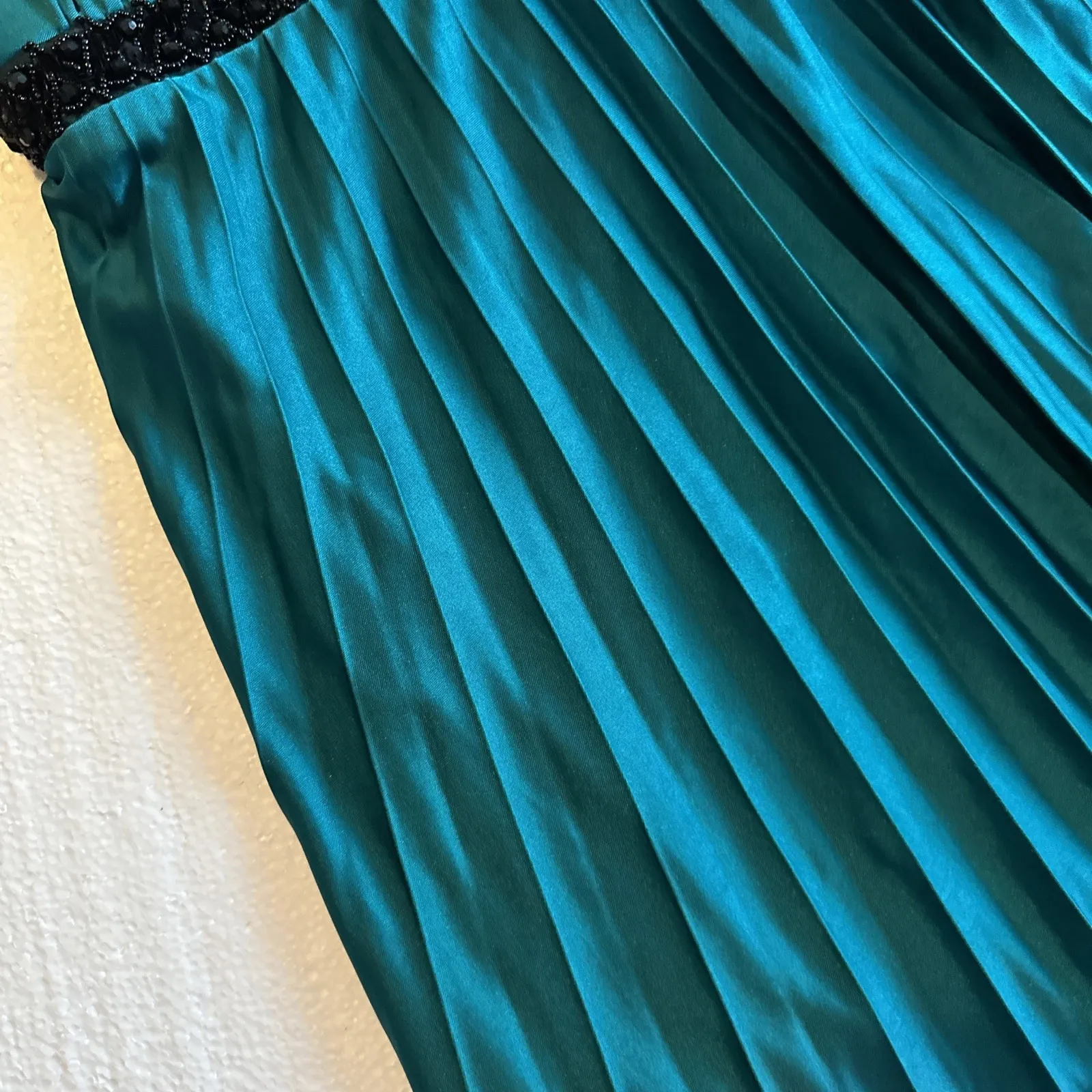 Vintage Speechless Womens Babydoll Dress Large Jewel Green Y2K Fairy Grunge HOCO - Image 5