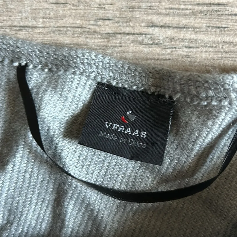 V.fraas gray plaid poncho - Image 3