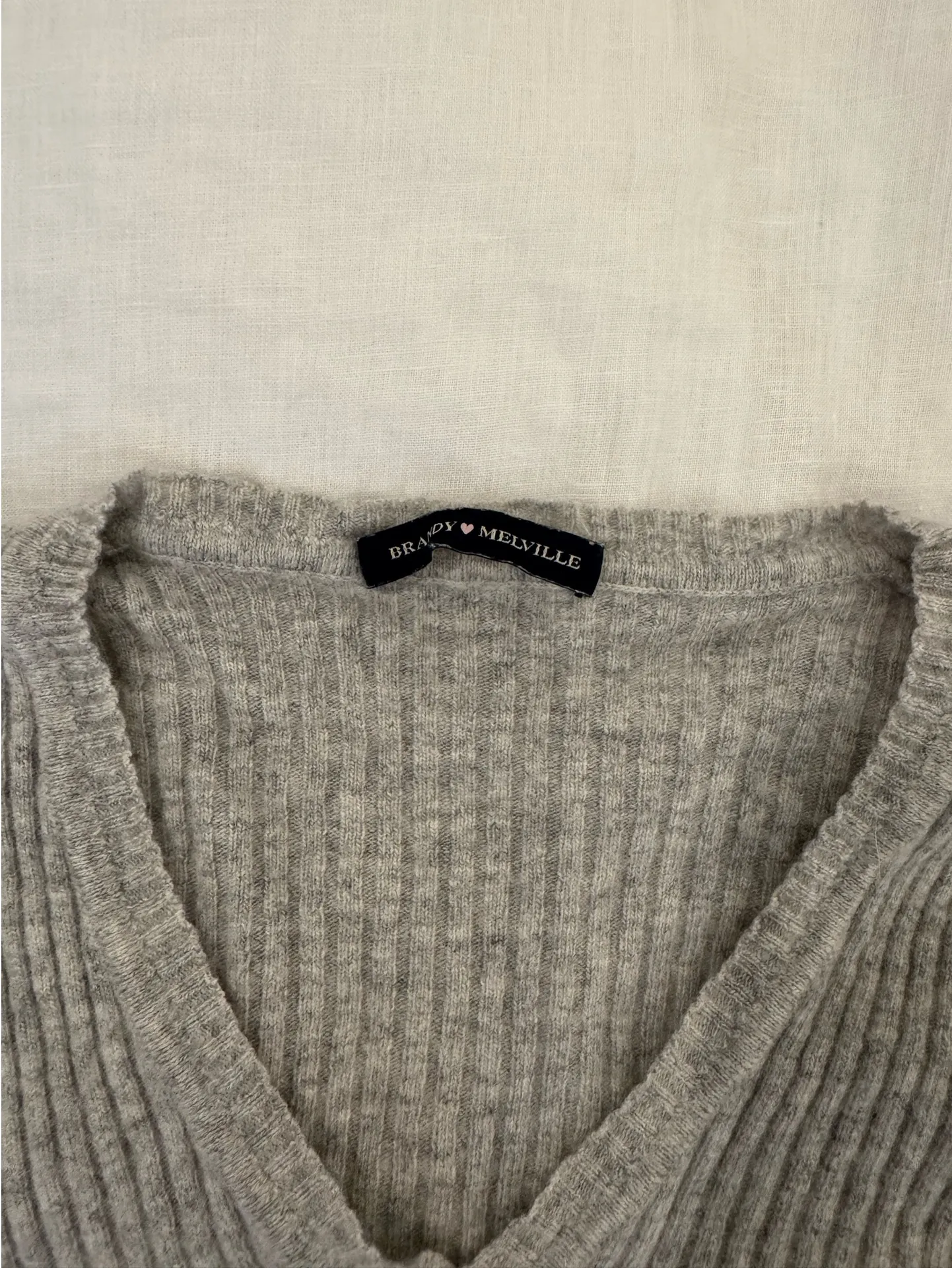 Brandy Melville Cropped Sweater - Image 2
