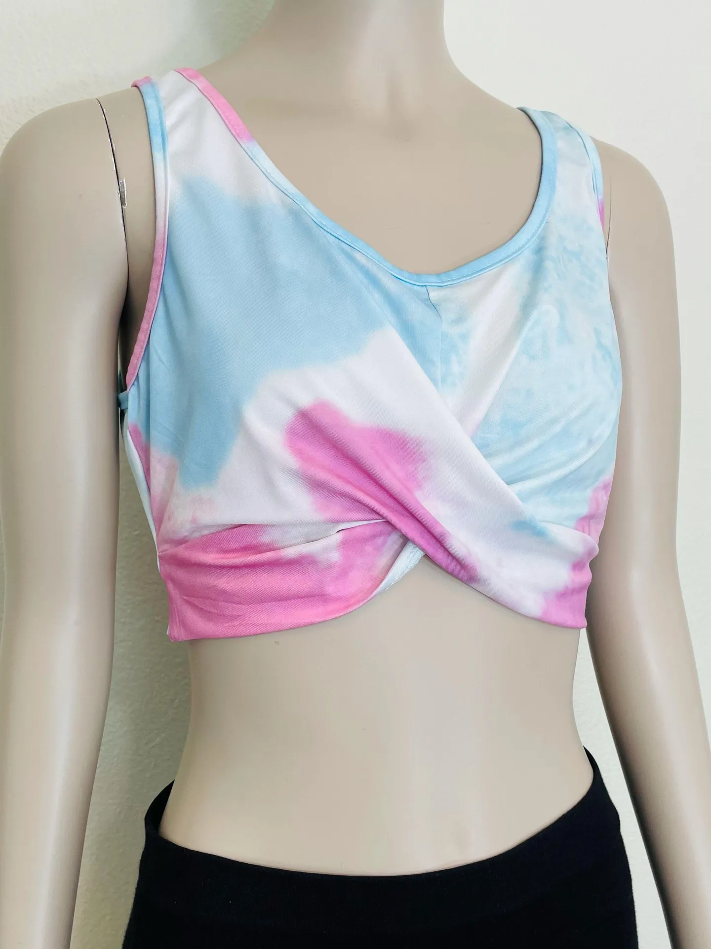 CBR Tie Dye Cropped Top - Image 2