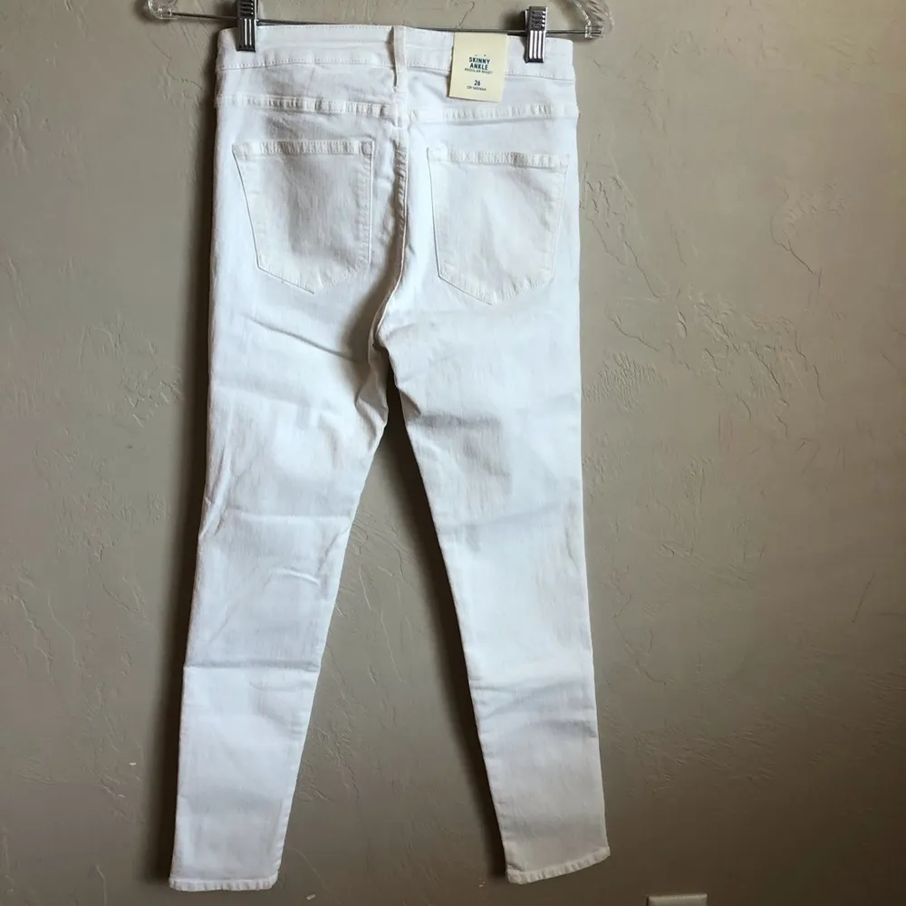 NWT‎ H&M White Skinny Ankle Jeans - Image 4