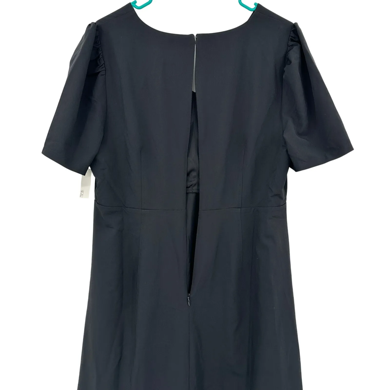 Lark & Ro Size 14 Short Sleeve Dress Black New with Tags NWT Minidress A Line - Image 4