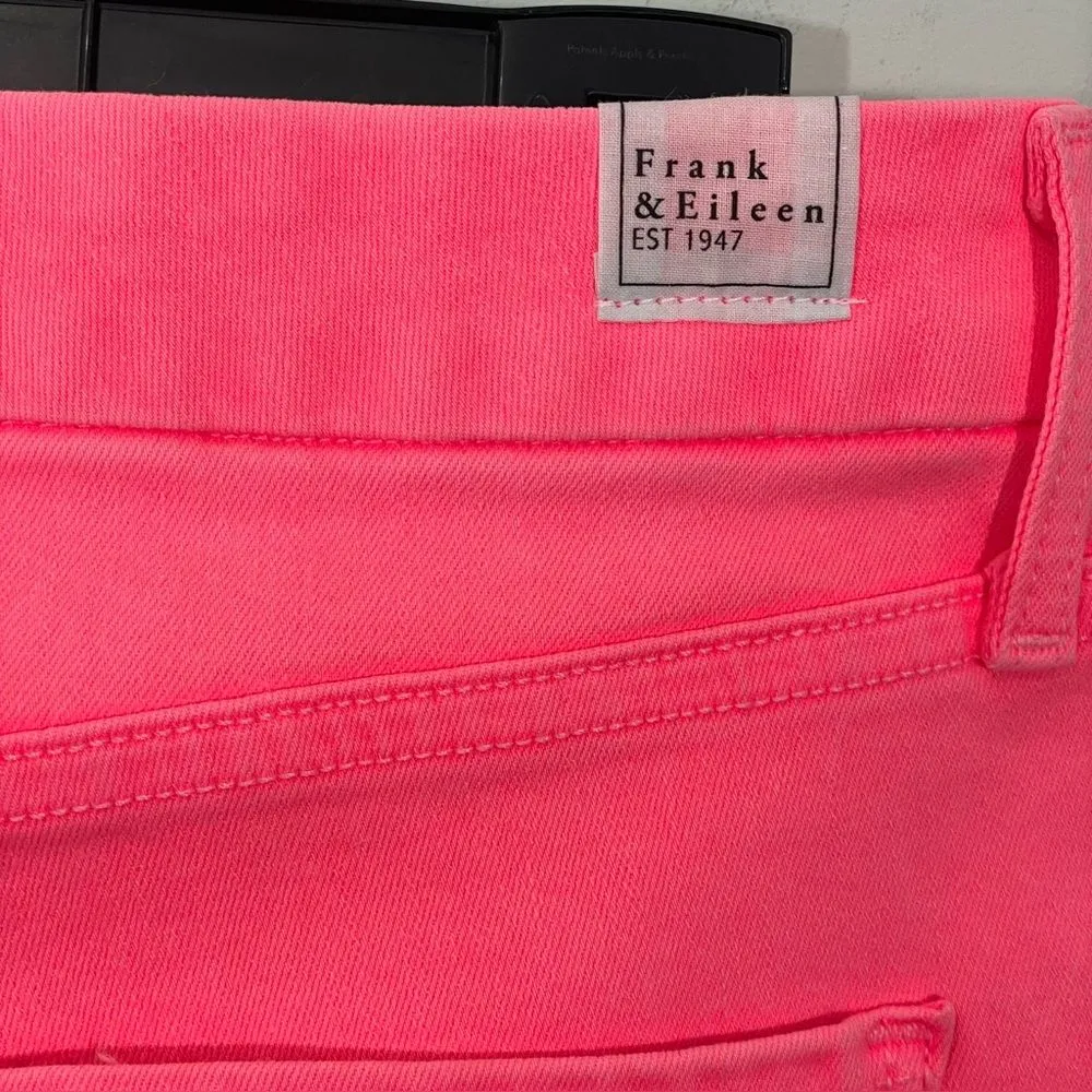 Frank & Eileen Sligo‎ Neon Pink Skinny Jeans Italian Power Denim Size 31 - Image 6