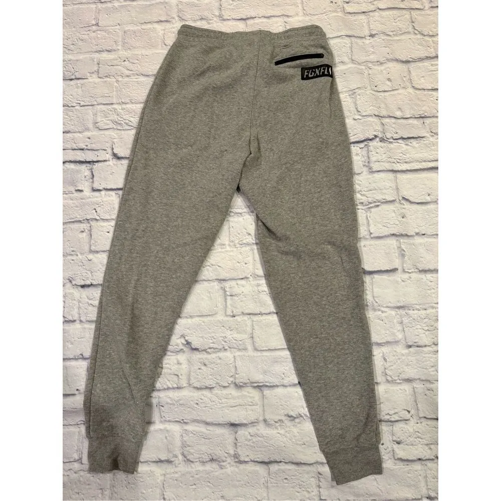 Flag Nor Fail Unisex Knockout Sweatpant Joggers in Gray Size Small - Image 3