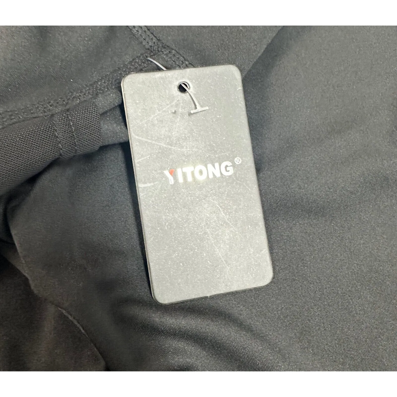 Workout Yoga Legging Pants Women L/XL Black White - Image 6