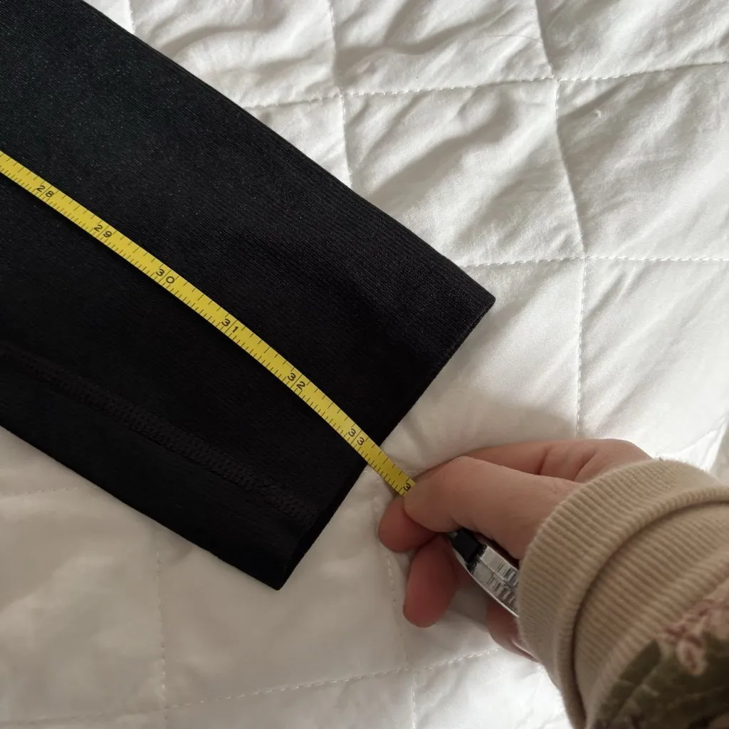 Offline By Aerie Womens Size Medium 7/8 Leggings Pants Hi Rise Black Ankle - Image 4