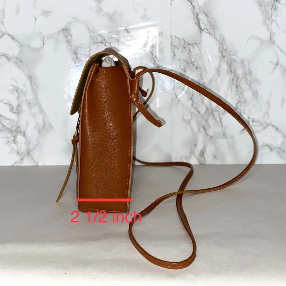 YesStyle Crossbody Bag Brown - Image 6