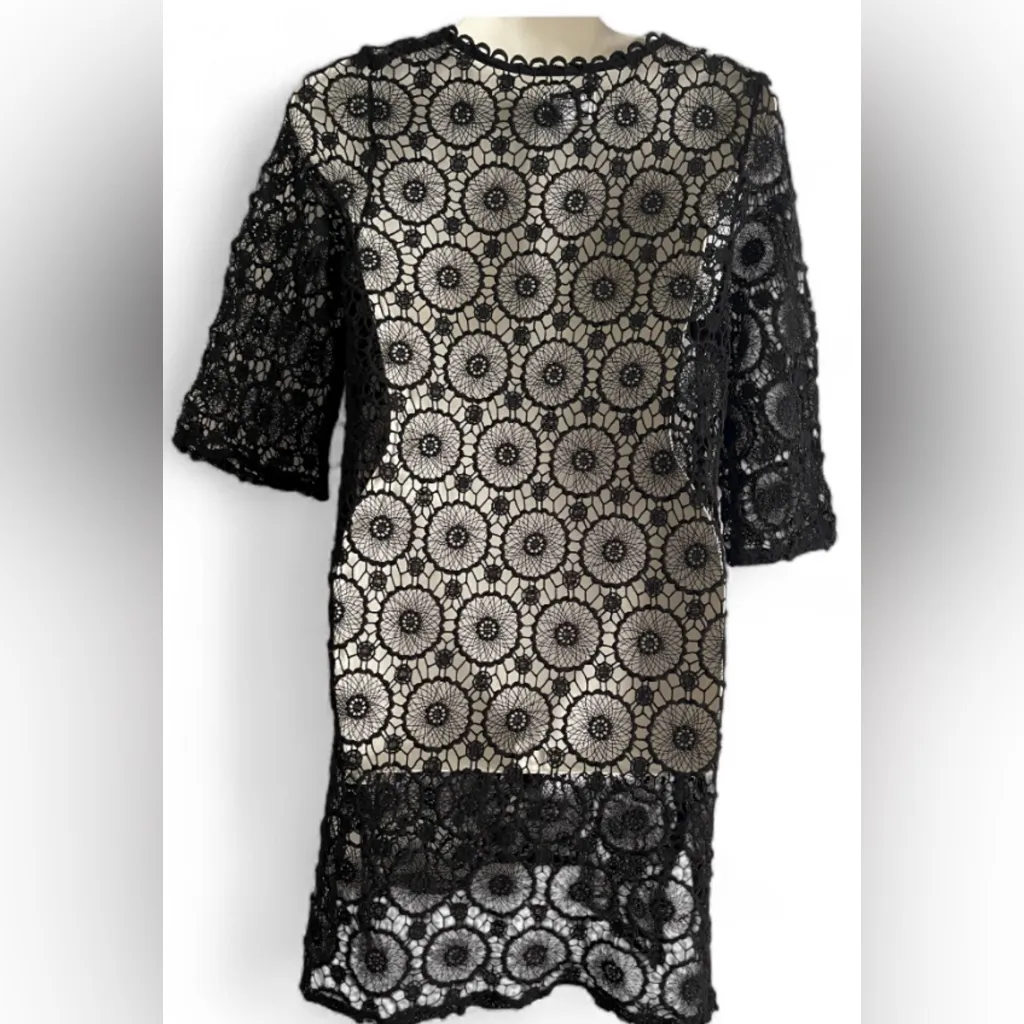 Mud Pie  crochet swim coverup - Image 5