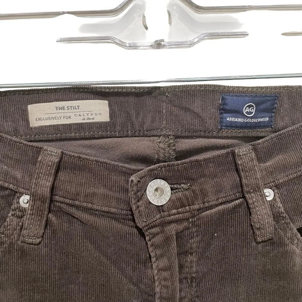 AG Adriano Goldschmied For Calypso The Stilt Corduroy Pants Size 27 - Image 7