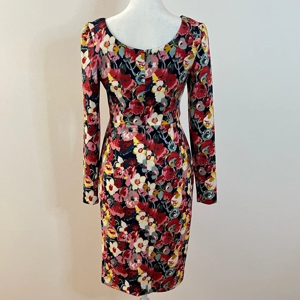 BETSY JOHNSON Long Sleeve Floral Dress - Image 8