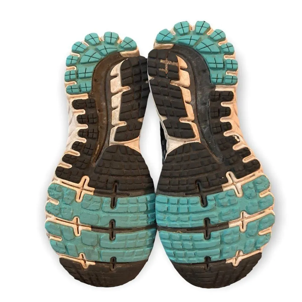 BROOKS Ghost 5 Running Sneakers Women's Size 7.5 B Purple Teal Black - Image 6