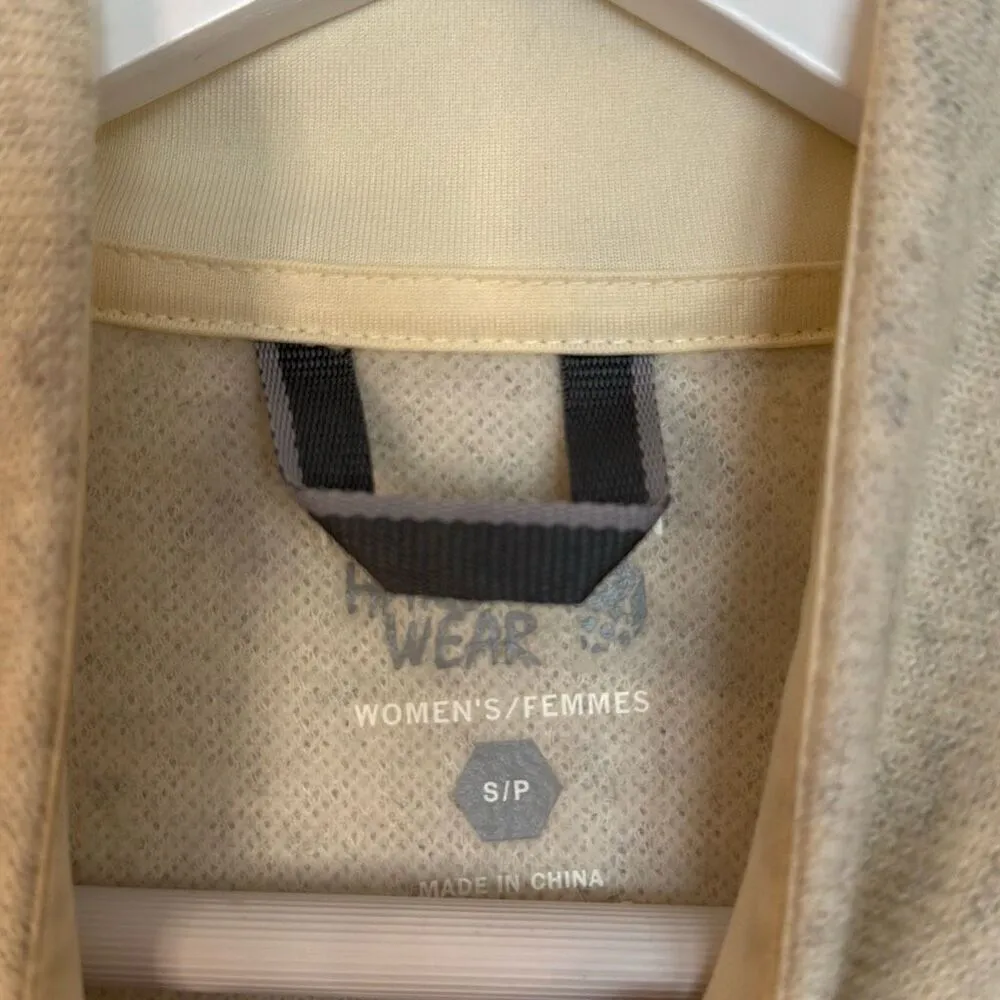 Mountain Hardware wool blendāoatmeal sweater jacket small - Image 5