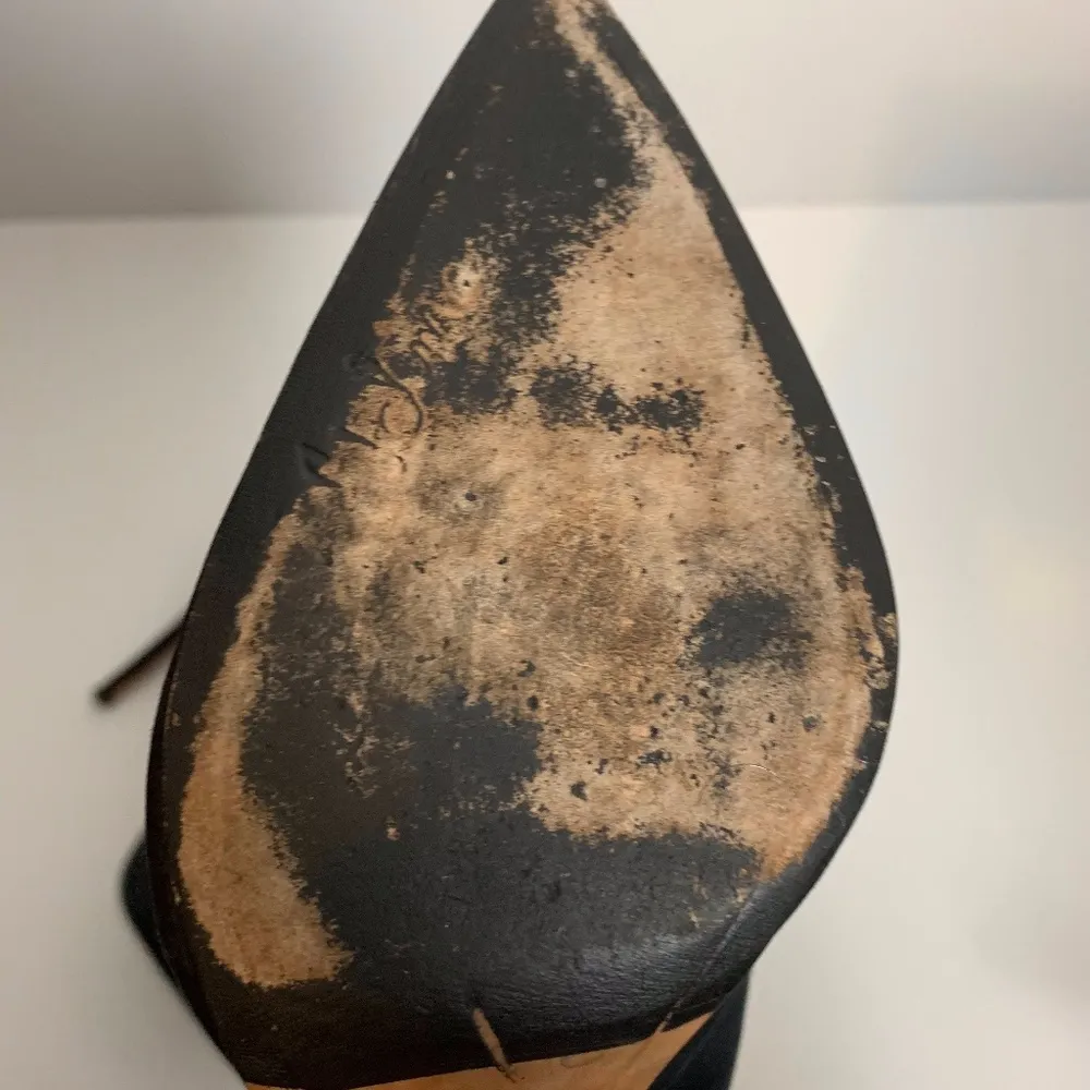 Sam Edelman Black Halan Frayed Pointed Toe Pump - Image 12