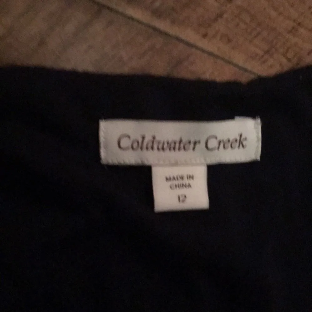 Coldwater Creek v-neck knit gathered dress - Image 3