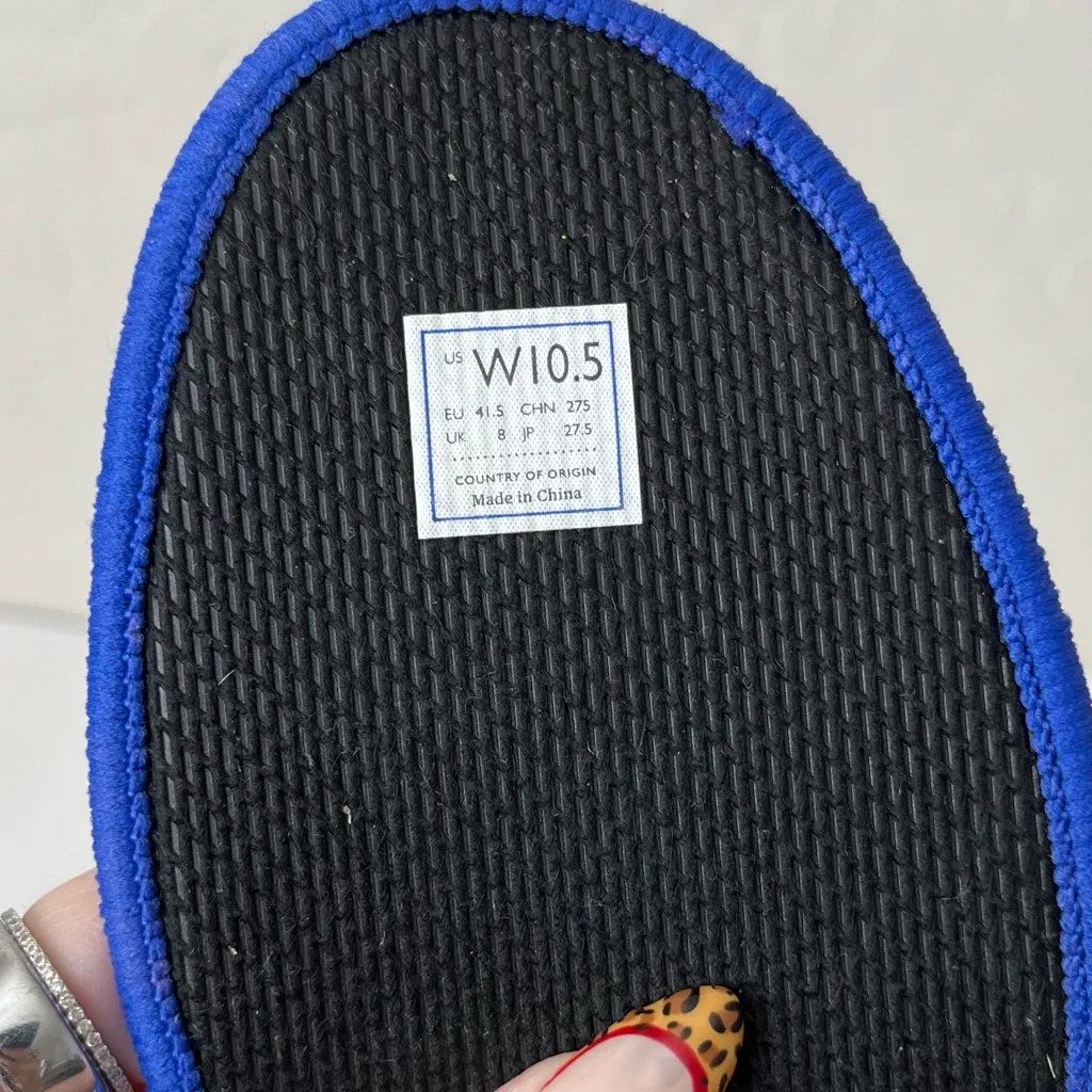 Rothy’s The Chelsea Berry Knit High Top Sneakers Pull On Shoes Size Women’s 10.5 Purple - Image 10