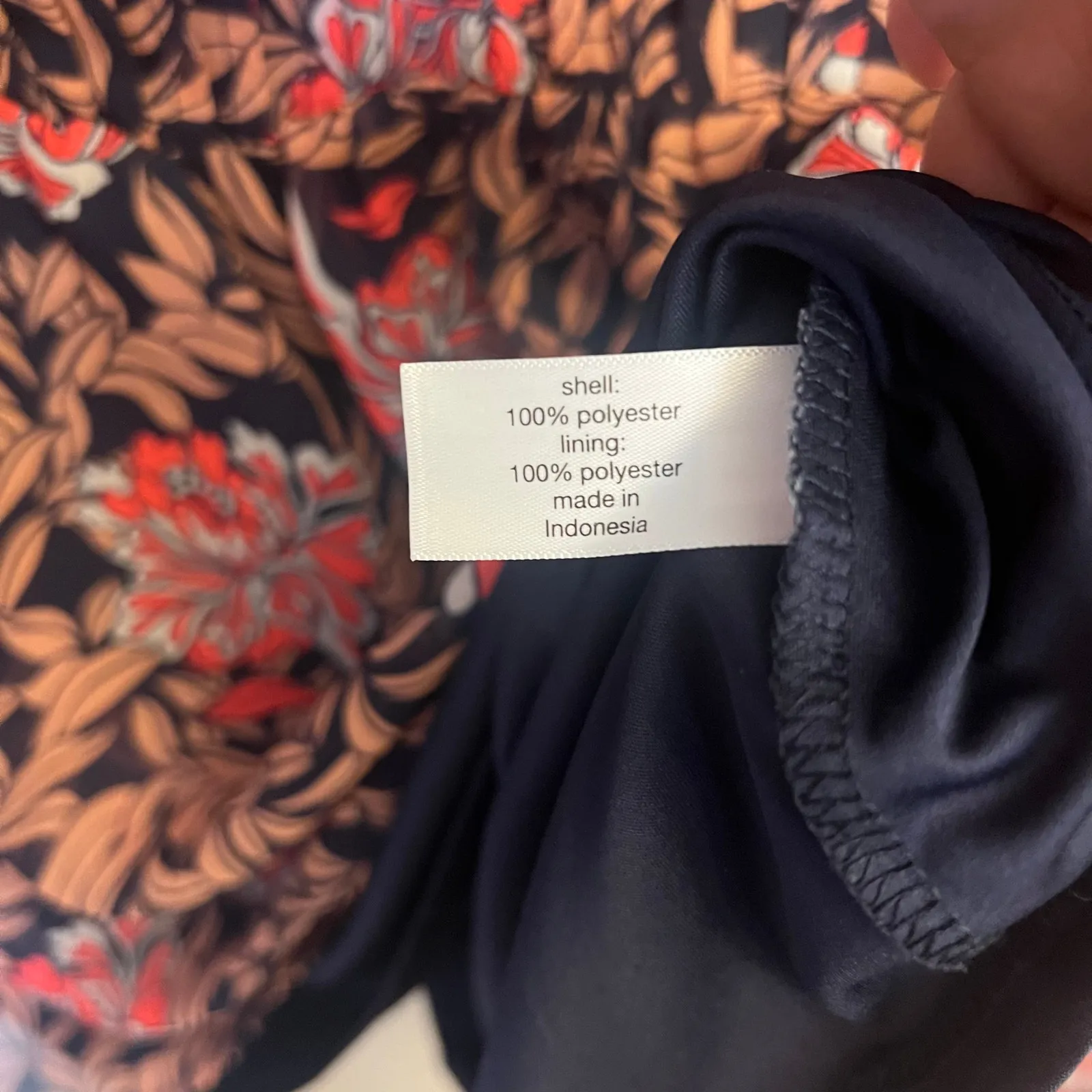 Lane Bryant Pin-Tuck Crew-Neck Blouse Plus Size 20 Pink Coral Floral - Image 8