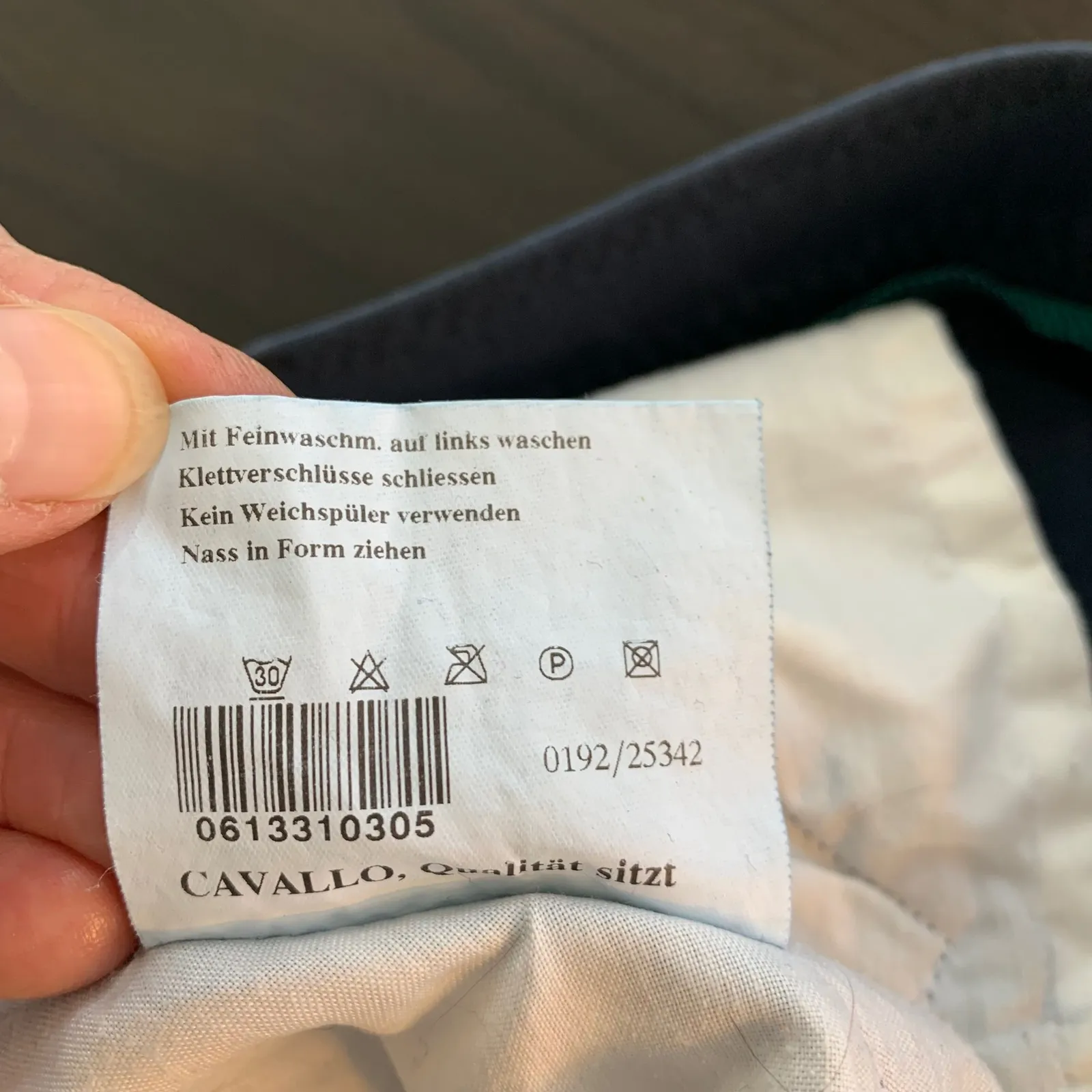 Cavallo Champion Navy Blue Riding Breeches Equestrian Pants Women's Size 30 HOLE - Image 6