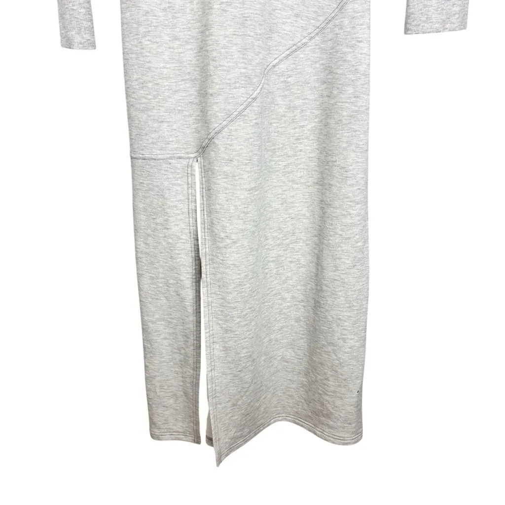 Daily Practice by Anthropologie Long-Sleeve V-Neck Dress Gray Size Small NWT - Image 9