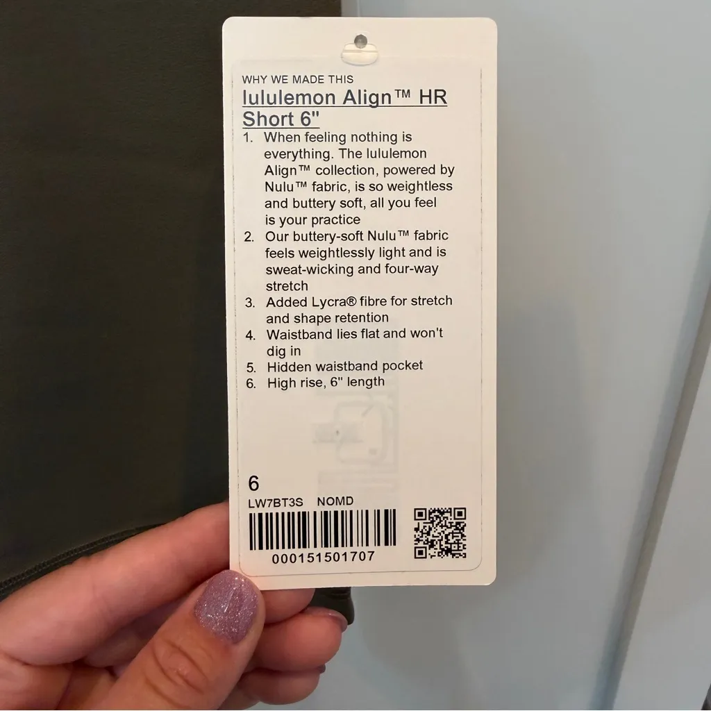 lululemon Align™ High-Rise Short 6" - nomad - Image 2