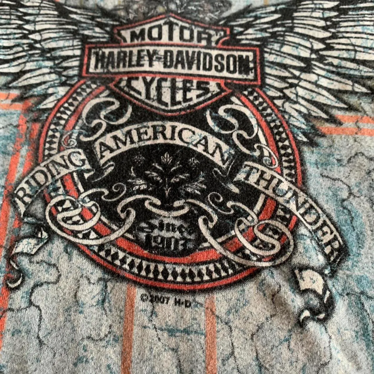 Harley Davidson Vintage 2007 Y2K Style Tank Top - Image 2