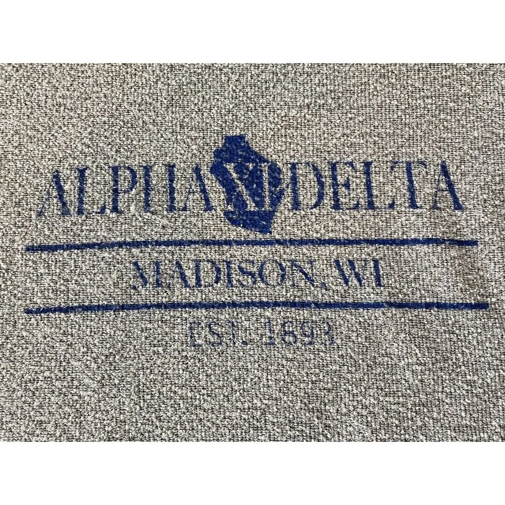 Sweatshirt Alpha Xi Delta Madison WI Crewneck Sz Large Comfy EUC - Image 4