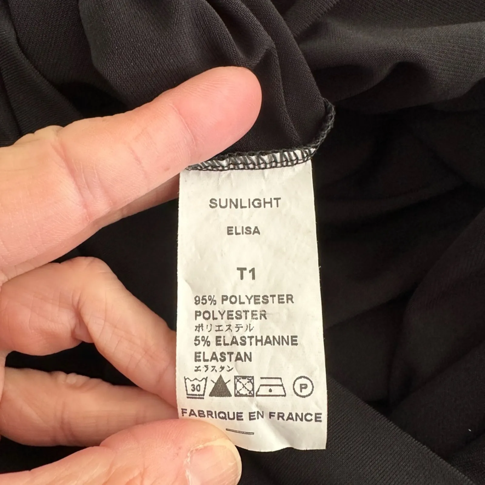 Sun Light Paris Elisa Black Bubble Hem Dress Whimsygoth Artsy Pockets Grunge - Image 9