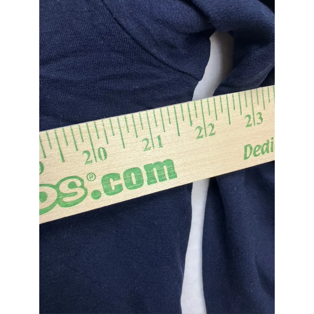 Lou & Grey Signature Soft Plush Half Zip Sweatshirt Navy Blue Size Small New - Image 5