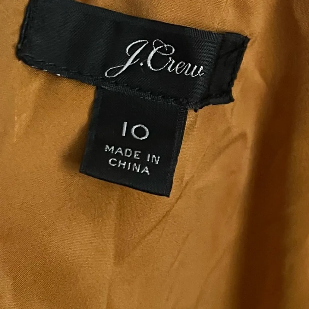 J. Crew • Mustard Yellow Wrap Tie Jumpsuit - Image 9